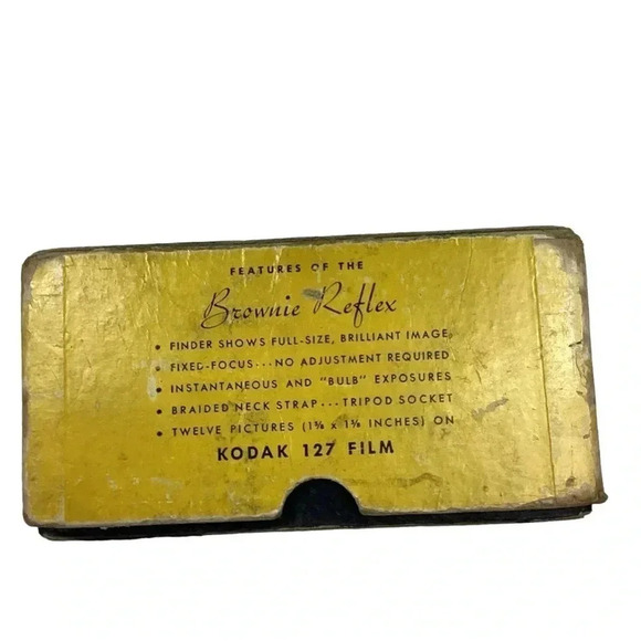Vintage 50s Brownie Reflex camera - Picture 6 of 6